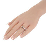 ブルガリ BVLGARI セルペンティ ヴァイパー 11号 52 356630 リング K18ピンクゴールド ダイヤモンド オニキス レディース【中古】【Aランク】