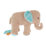 ティファニー TIFFANY&Co. シュタイフ Steiff ゾウ ぬいぐるみ 683800 その他雑貨 コットン モヘア ベージュ ブルー キッズ【中古】【SAランク】