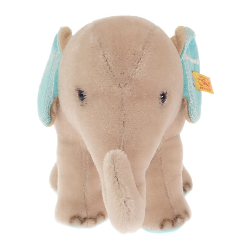 ティファニー TIFFANY&Co. シュタイフ Steiff ゾウ ぬいぐるみ 683800 その他雑貨 コットン モヘア ベージュ ブルー キッズ【中古】【SAランク】