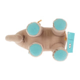 ティファニー TIFFANY&Co. シュタイフ Steiff ゾウ ぬいぐるみ 683800 その他雑貨 コットン モヘア ベージュ ブルー キッズ【中古】【SAランク】