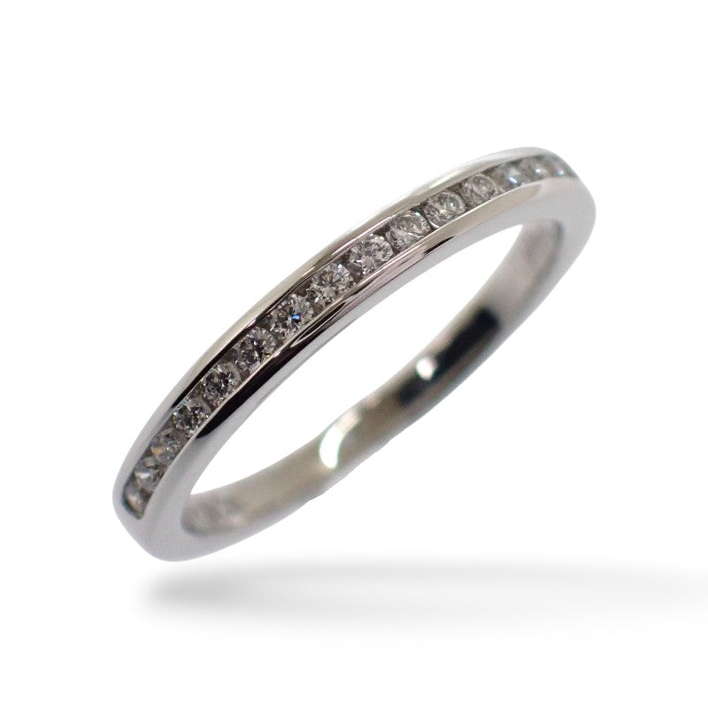 ティファニー TIFFANY&Co. ウェディング バンド 8.5号 60003924 リング Pt950プラチナ ダイヤモンド レディース【中古】【Aランク】