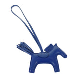 エルメス HERMES ロデオチャームPM バッグチャーム アニョーミロ ブルーフランス ソーブルー レディース メンズ【中古】【Aランク】