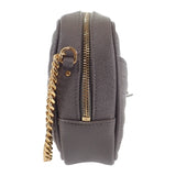 サンローラン SAINT LAURENT ルー ミニバッグ 612579 ショルダーバッグ カーフ グレー ゴールド金具 レディース【中古】【Aランク】