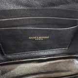 サンローラン SAINT LAURENT ルー ミニバッグ 612579 ショルダーバッグ カーフ グレー ゴールド金具 レディース【中古】【Aランク】