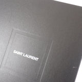 サンローラン SAINT LAURENT ルー ミニバッグ 612579 ショルダーバッグ カーフ グレー ゴールド金具 レディース【中古】【Aランク】