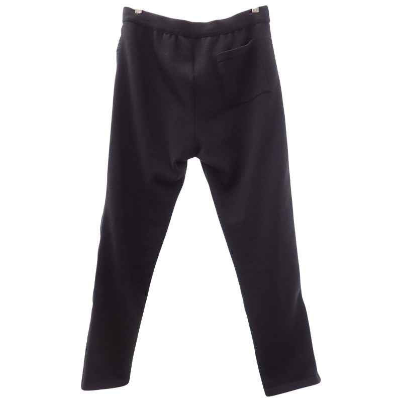 プラダ PRADA ニット切替 ナイロン 48 UMP67 パンツ ウール ナイロン ポリエステル ブラック ブラック金具 メンズ【中古】【ABランク】