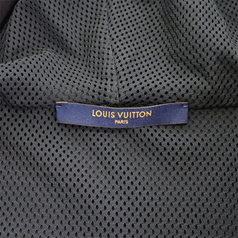 ルイヴィトン LOUIS VUITTON Louis Vuitton × NIGO リフレクティブ LVロゴ ジップアップパーカー L パーカー ポリエステル ナイロン ブラック メンズ【中古】【ABランク】
