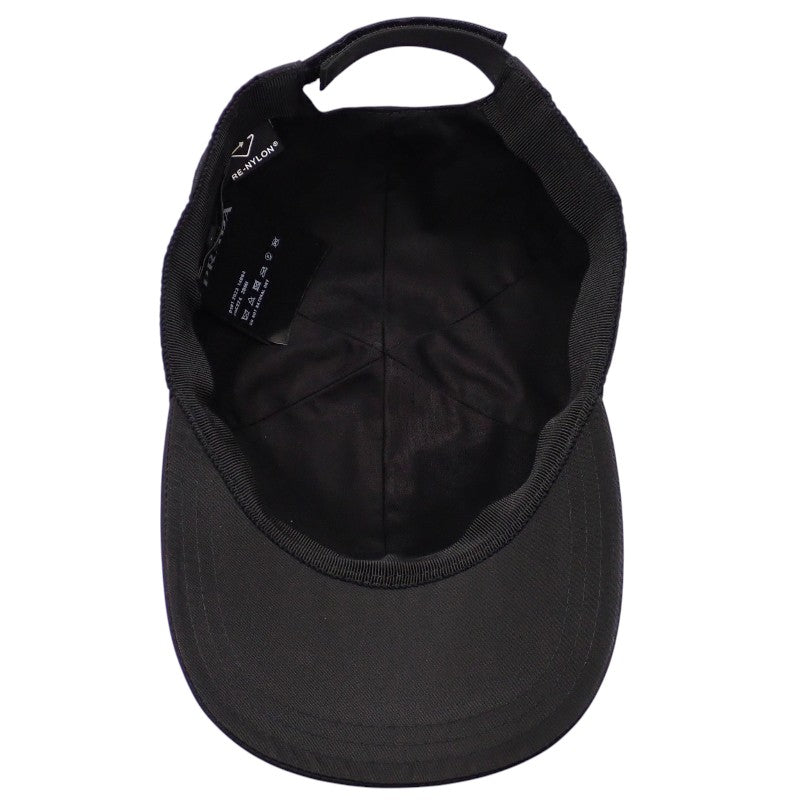 プラダ PRADA ベースボール 2HC274_2DMI_F0002 キャップ ナイロン ブラック メンズ レディース【中古】【Aランク】