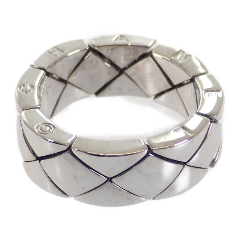 シャネル CHANEL マトラッセ 13号 リング K18ホワイトゴールド 51 レディース メンズ【中古】【Aランク】