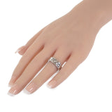 シャネル CHANEL マトラッセ 13号 リング K18ホワイトゴールド 51 レディース メンズ【中古】【Aランク】