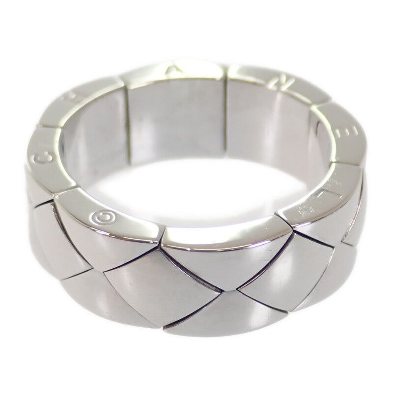 シャネル CHANEL マトラッセ 15.5号 リング K18ホワイトゴールド 55.5 レディース【中古】【Aランク】