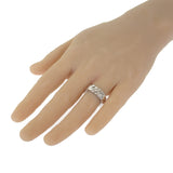 シャネル CHANEL マトラッセ 15.5号 リング K18ホワイトゴールド 55.5 レディース【中古】【Aランク】