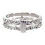 モーブッサン MAUBOUSSIN スプティール・エテルニテ 11号 52 リング K18ホワイトゴールド ダイヤモンド レディース【中古】【Aランク】