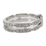 モーブッサン MAUBOUSSIN スプティール・エテルニテ 11号 52 リング K18ホワイトゴールド ダイヤモンド レディース【中古】【Aランク】