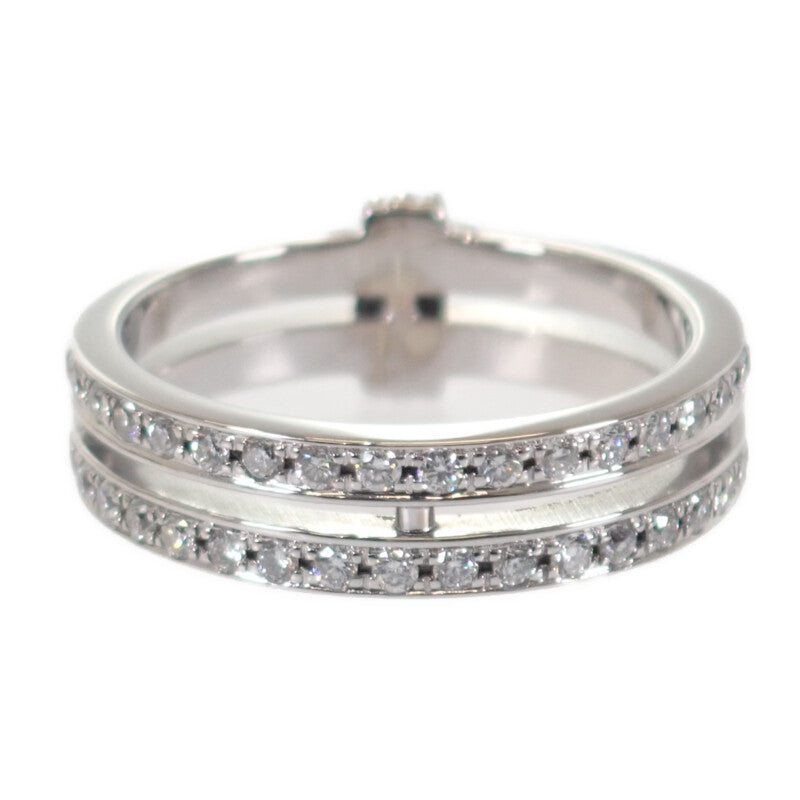 モーブッサン MAUBOUSSIN スプティール・エテルニテ 11号 52 リング K18ホワイトゴールド ダイヤモンド レディース【中古】【Aランク】