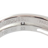 モーブッサン MAUBOUSSIN スプティール・エテルニテ 11号 52 リング K18ホワイトゴールド ダイヤモンド レディース【中古】【Aランク】