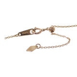 【中古】 デザインジュエリー クロス ネックレス K18ピンクゴールド ダイヤモンド レディース メンズ【Aランク】