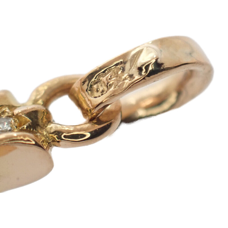 クロムハーツ CHROME HEARTS ベビーファットチャーム 2378-304-1410-9100 ペンダントトップ ダイヤモンド K22 ゴールド メンズ【中古】【Aランク】