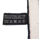 【中古】シャネル CHANEL ココマーク スカーフ コットン ネイビー ピンク レディース【Aランク】