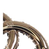 【中古】シャネル CHANEL ココマーク ピアス メタル クリスタル ブラック ゴールド B23K刻印 レディース【ABランク】