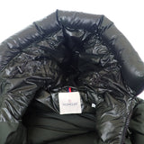 モンクレール MONCLER DAMAVAND GIUBBOTTO 1 H20911A00234_54A81 ダウンジャケット ポリエステル オリーブグリーン カーキ ブラック金具 メンズ【中古】【ABランク】