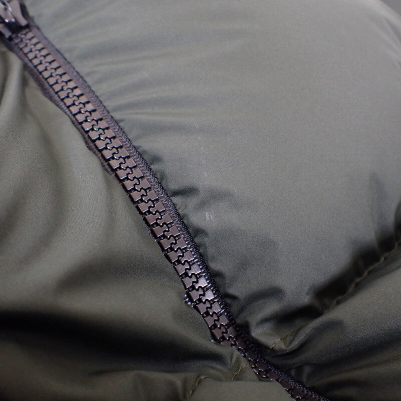 モンクレール MONCLER DAMAVAND GIUBBOTTO 1 H20911A00234_54A81 ダウンジャケット ポリエステル オリーブグリーン カーキ ブラック金具 メンズ【中古】【ABランク】