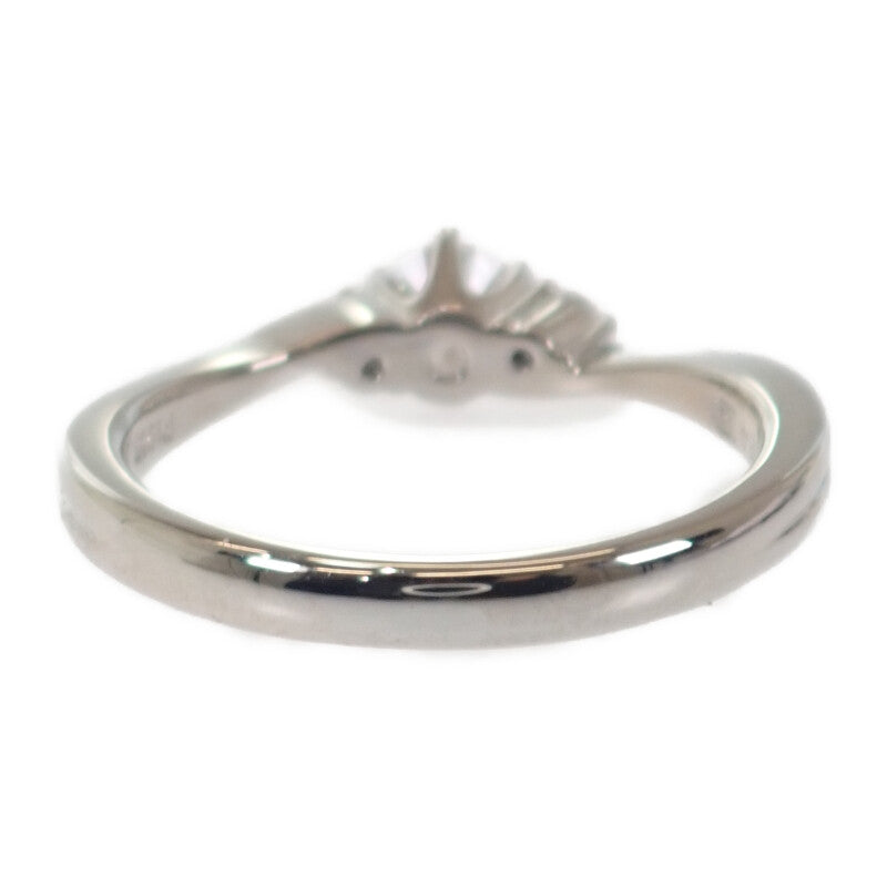 ラザール LAZARE ヴァイン 9号 リング Pt950プラチナ ダイヤモンド レディース【中古】【Aランク】