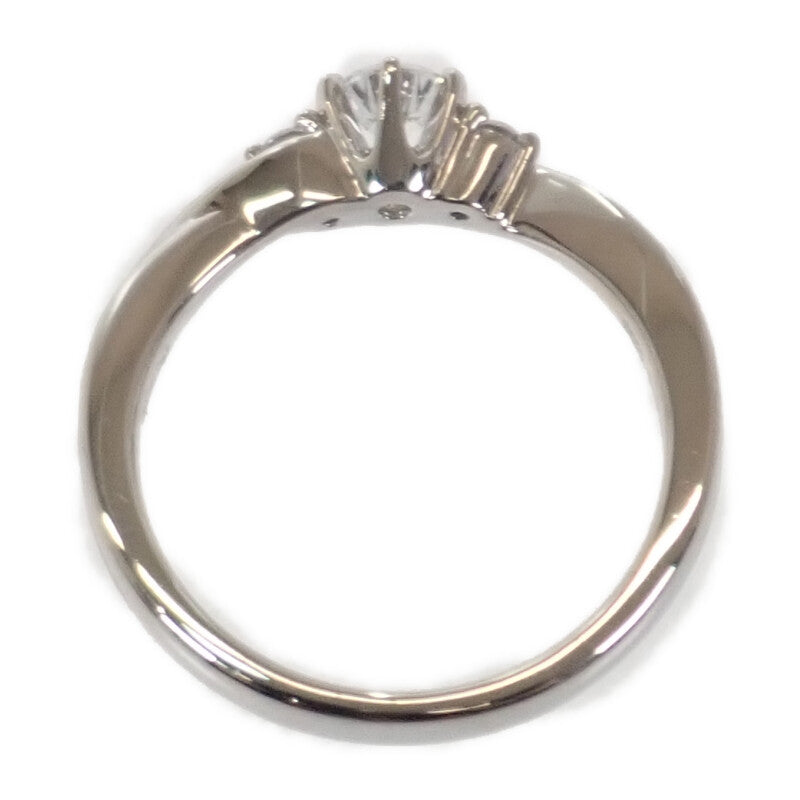 ラザール LAZARE ヴァイン 9号 リング Pt950プラチナ ダイヤモンド レディース【中古】【Aランク】