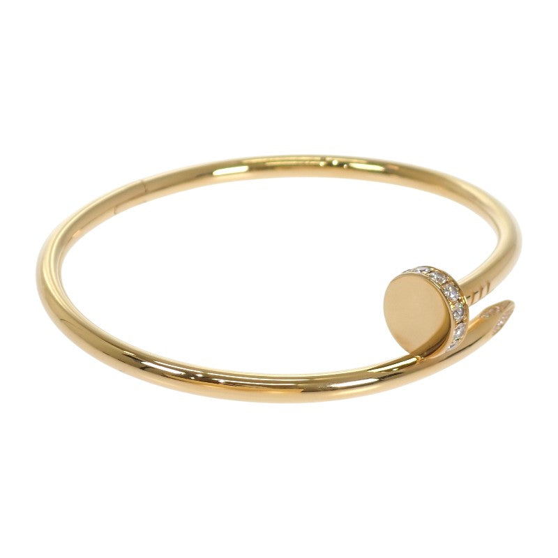 卡地亞 CARTIER Juste Un Clou B6048618 手環 K18黃金 玫瑰金 鑽石 女士【中古品】【A級品】