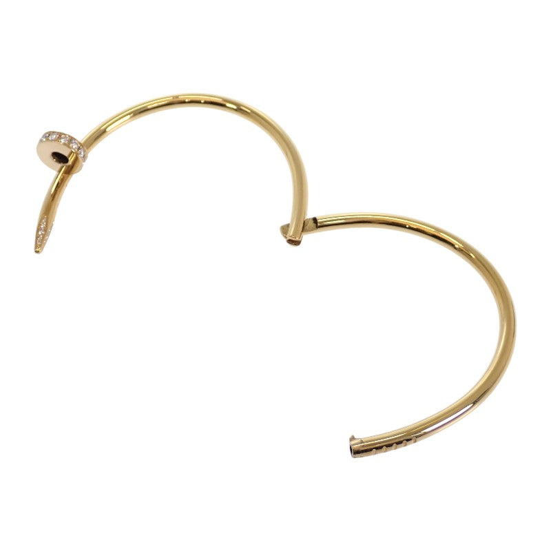 卡地亞 CARTIER Juste Un Clou B6048618 手環 K18黃金 玫瑰金 鑽石 女士【中古品】【A級品】
