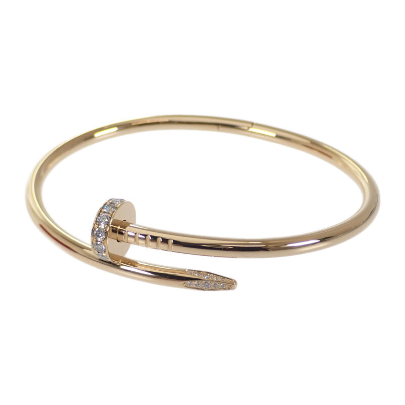 カルティエ CARTIER ジュストアンクル B6048618 ブレスレット K18イエローゴールド ダイヤモンド レディース【中古】【Aランク】