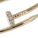 カルティエ CARTIER ジュストアンクル B6048618 ブレスレット K18イエローゴールド ダイヤモンド レディース【中古】【Aランク】