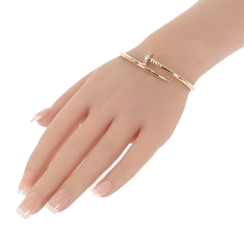 カルティエ CARTIER ジュストアンクル B6048618 ブレスレット K18イエローゴールド ダイヤモンド レディース【中古】【Aランク】
