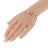 カルティエ CARTIER ジュストアンクル B6048618 ブレスレット K18イエローゴールド ダイヤモンド レディース【中古】【Aランク】