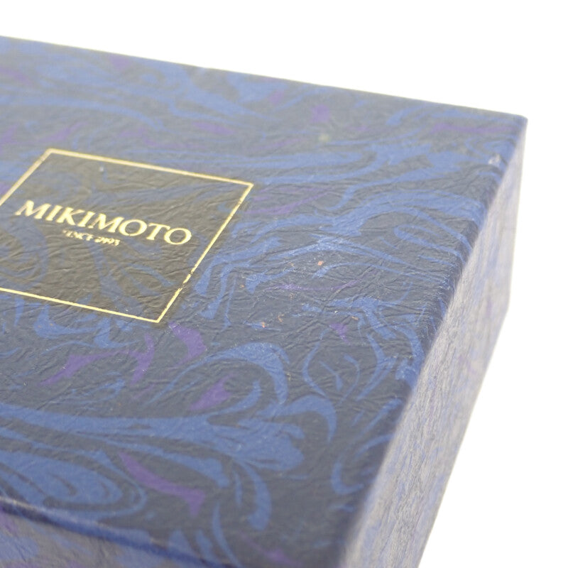 ミキモト MIKIMOTO リボンパールペンダント ネックレス K18イエローゴールド レディース【中古】【Aランク】