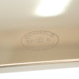 シャネル CHANEL ロゴプレート B21B刻印 ブローチ メタル ゴールド レディース メンズ【中古】【Aランク】