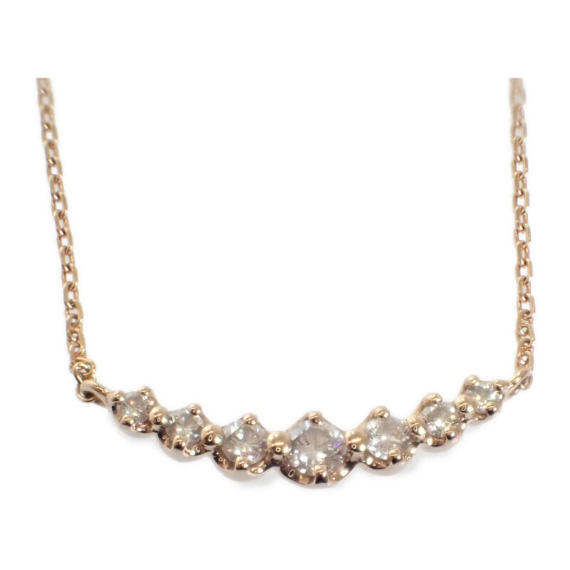 ヨンドシー 4℃ ペンダント 111631123101 ネックレス K18ピンクゴールド ダイヤモンド レディース【中古】【Aランク】