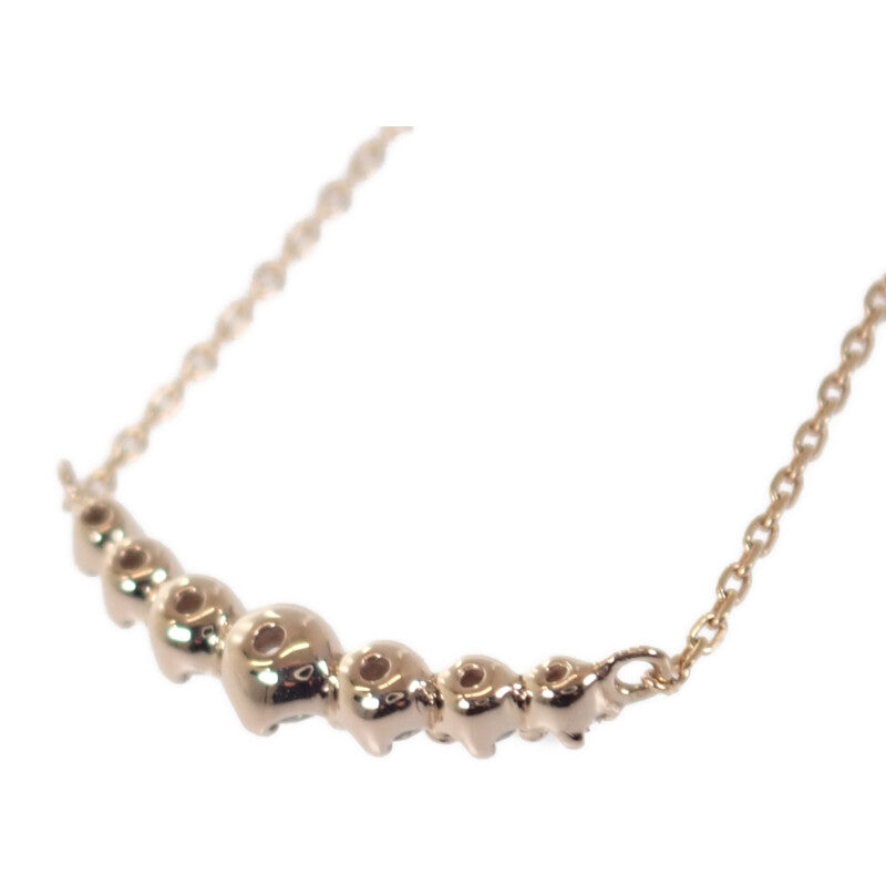 ヨンドシー 4℃ ペンダント 111631123101 ネックレス K18ピンクゴールド ダイヤモンド レディース【中古】【Aランク】