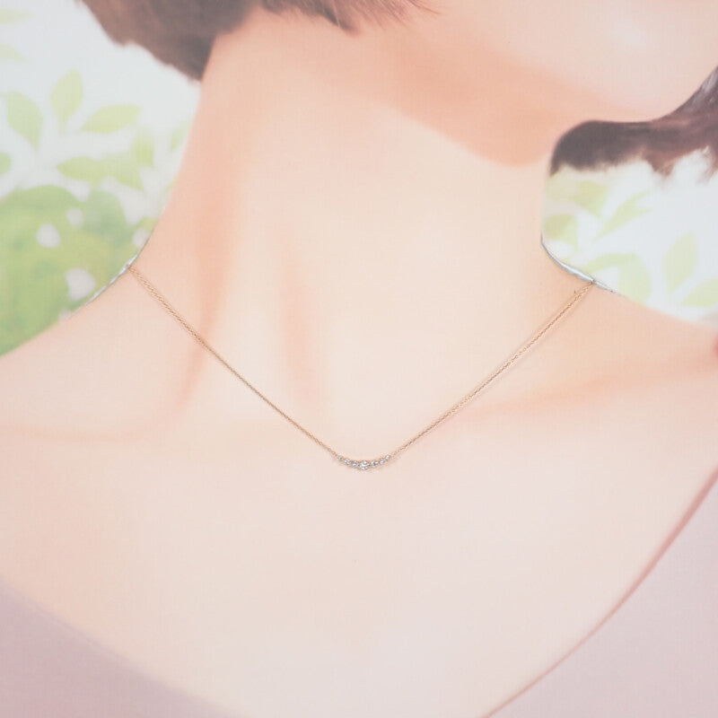 ヨンドシー 4℃ ペンダント 111631123101 ネックレス K18ピンクゴールド ダイヤモンド レディース【中古】【Aランク】