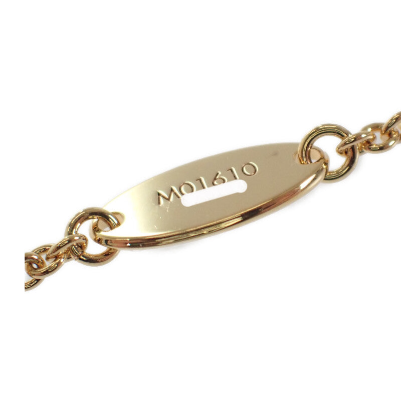 ルイヴィトン LOUIS VUITTON ネックレス・ルイザ M01610 ネックレス メタル フェイクパール ゴールド【中古】【Aランク】