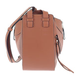 ロエベ LOEWE ハンモックバッグ スモール 387.30.S35 2WAYバッグ ハンドバッグ ショルダーバッグ クラシックカーフ タン レディース【中古】【Aランク】