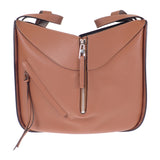 ロエベ LOEWE ハンモックバッグ スモール 387.30.S35 2WAYバッグ ハンドバッグ ショルダーバッグ クラシックカーフ タン レディース【中古】【Aランク】