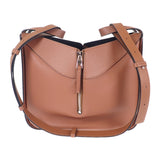 ロエベ LOEWE ハンモックバッグ スモール 387.30.S35 2WAYバッグ ハンドバッグ ショルダーバッグ クラシックカーフ タン レディース【中古】【Aランク】