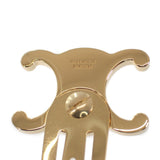 【中古】セリーヌ CELINE スナップ ヘアクリップ 2つセット 46Z656BSL.35OR ヘアアクセサリー メタル ブラス&スチール ゴールドフィニッシュ レディース【Aランク】