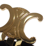 【中古】セリーヌ CELINE スナップ ヘアクリップ 2つセット 46Z656BSL.35OR ヘアアクセサリー メタル ブラス&スチール ゴールドフィニッシュ レディース【Aランク】