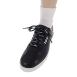 シャネル CHANEL ココマーク レザー 38 G34085 スニーカー カーフスキン ブラック 25cm レディース【中古】【SAランク】