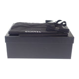 シャネル CHANEL ココマーク レザー 38 G34085 スニーカー カーフスキン ブラック 25cm レディース【中古】【SAランク】