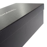 シャネル CHANEL ココマーク レザー 38 G34085 スニーカー カーフスキン ブラック 25cm レディース【中古】【SAランク】