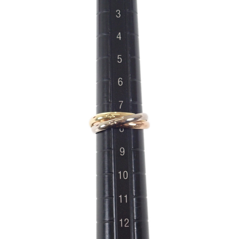 カルティエ CARTIER トリニティリング SM 8号 48 B4235148 リング K18イエローゴールド K18ピンクゴールド K18ホワイトゴールド レディース【中古】【Aランク】