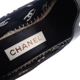 シャネル CHANEL CCエスパドリーユ 38 G38628_Y55871_K4265 スリッポン ラムスキン ブラック レディース【中古】【Aランク】